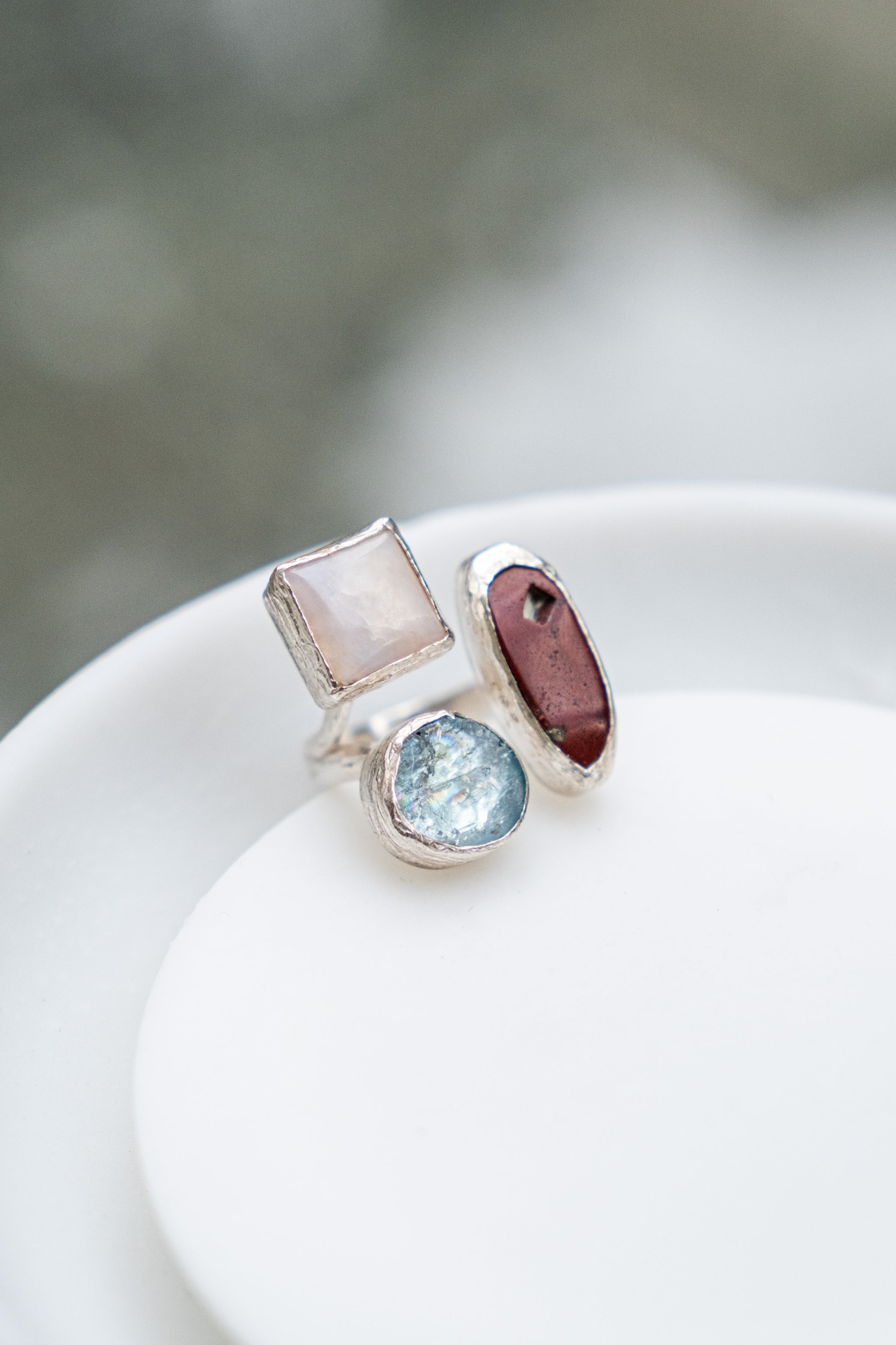 Rings with natural stones ADDA Germany