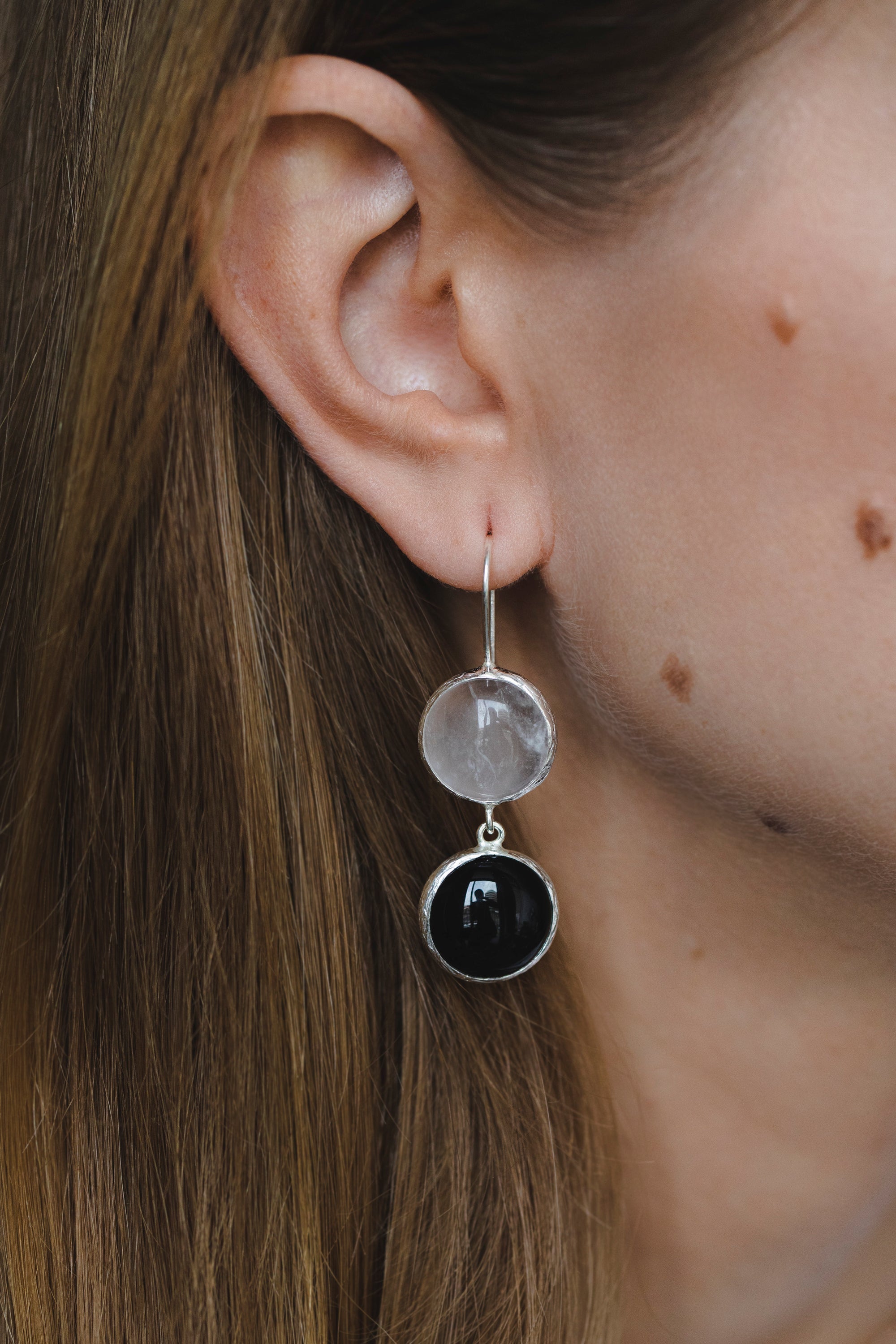 Rock crystal earrings online